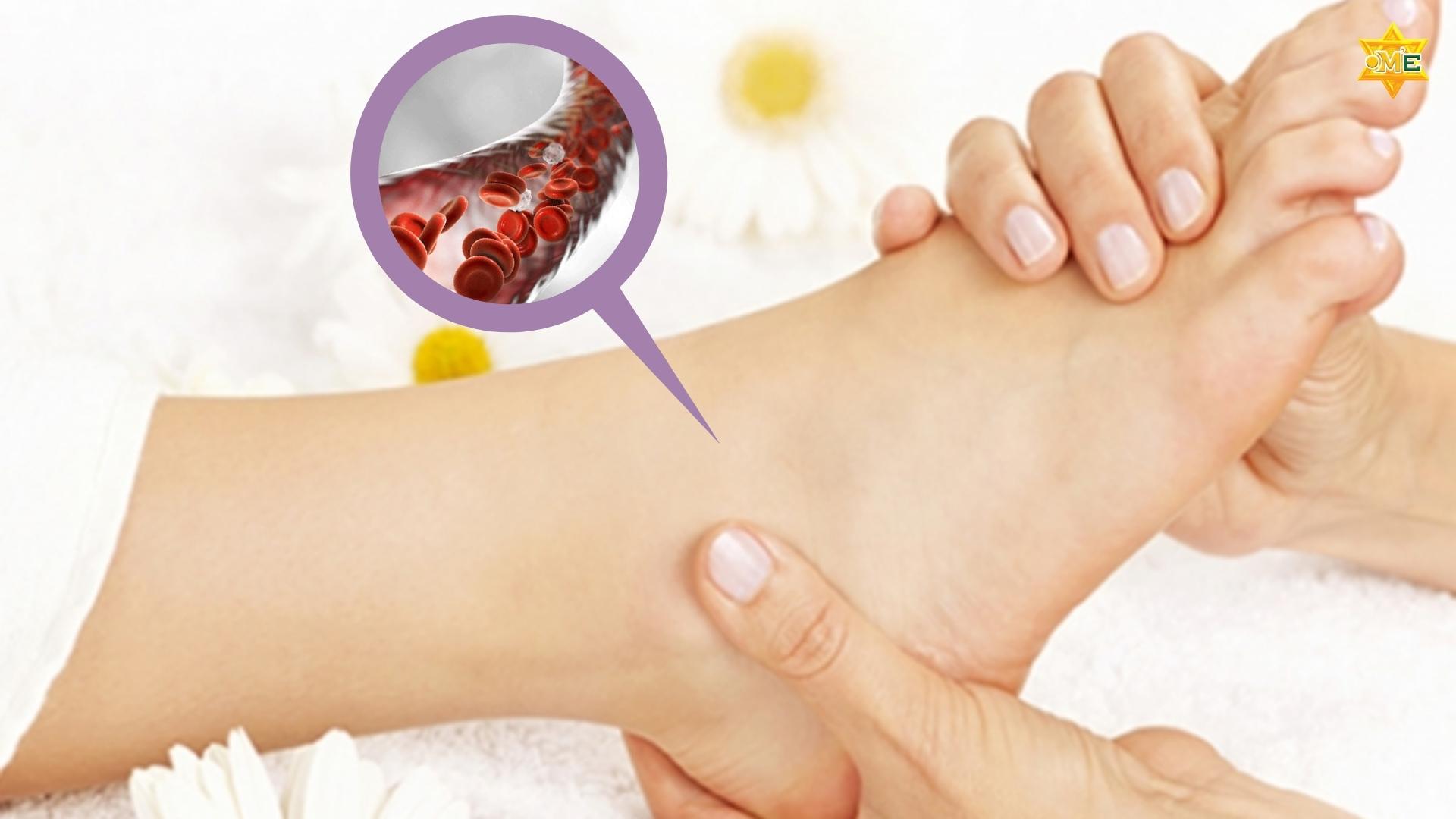 4 Bước Xoa Bóp Chân Lưu Thông Máu Hiệu