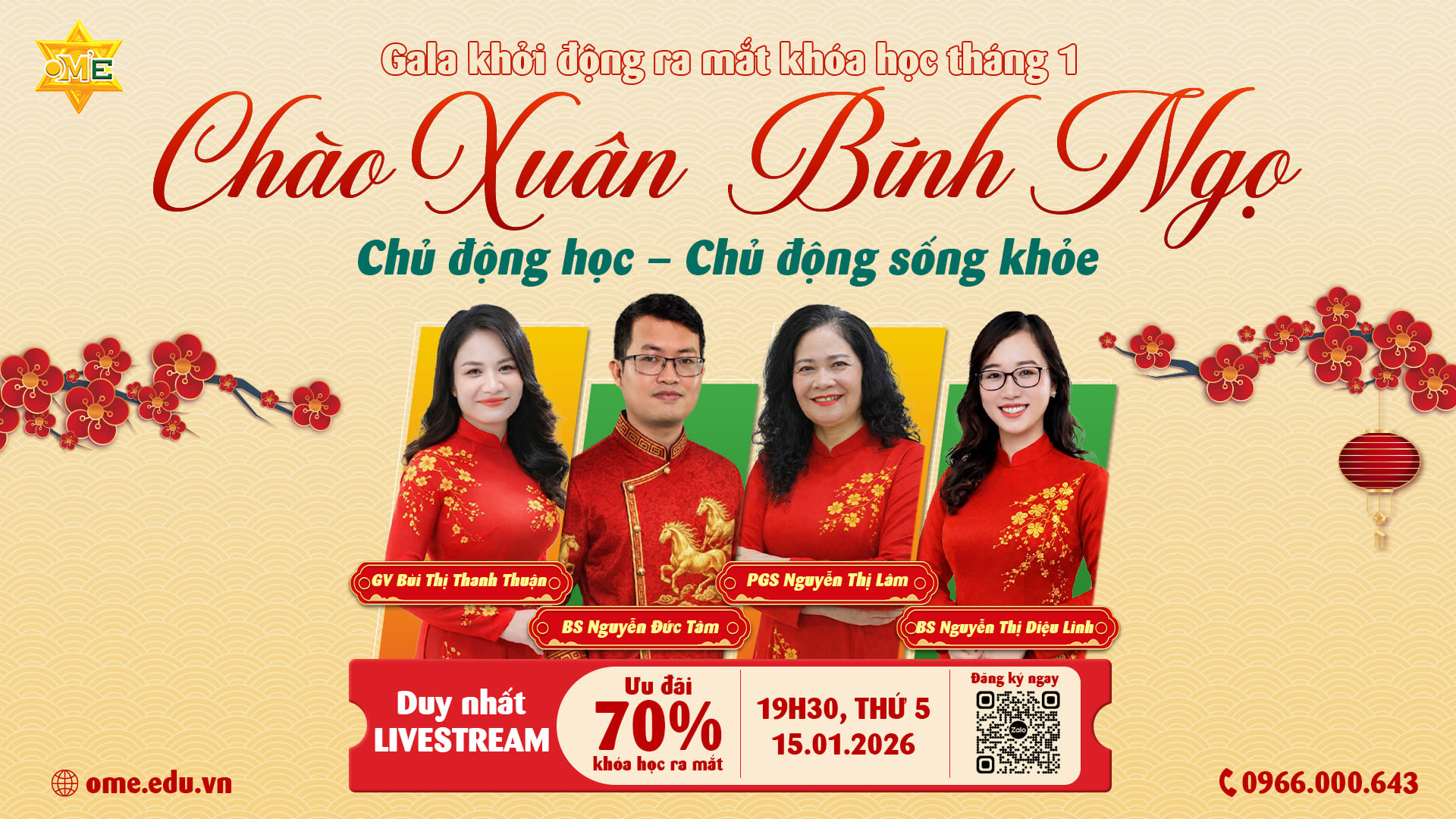LỄ HỘI RA MẮT THÁNG 1 – LIVESTREAM KHỞI ĐỘNG THÁNG CHÀO XUÂN