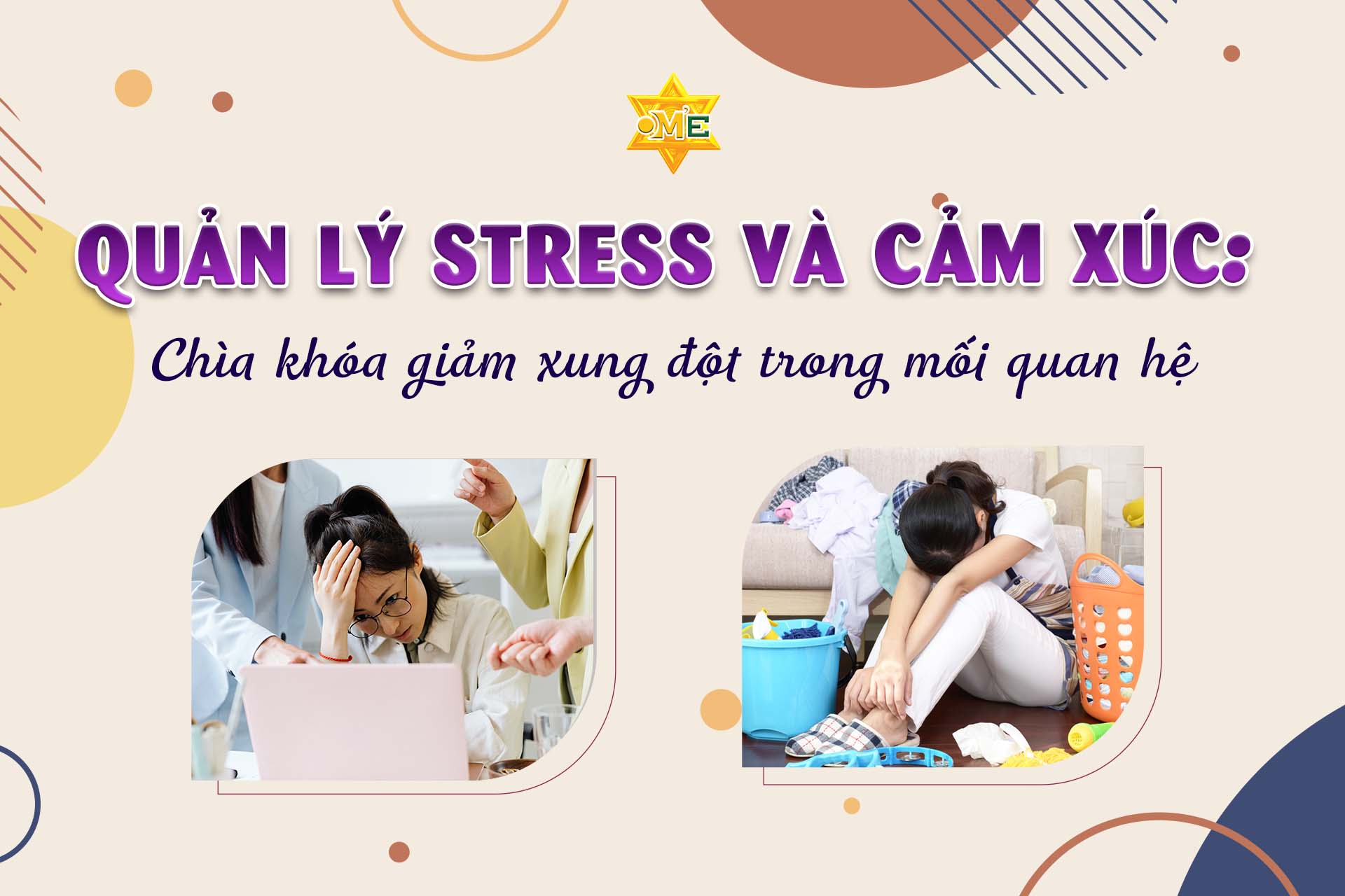 Quản lý stress và cảm xúc: Chìa khóa giảm xung đột trong mối quan hệ