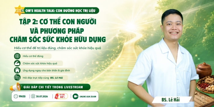 RECAP TALKSHOW “CON ĐƯỜNG HỌC TRỊ LIỆU” – TẬP 2: HIỂU CƠ THỂ ĐỂ CHĂM SÓC SỨC KHỎE ĐÚNG CÁCH